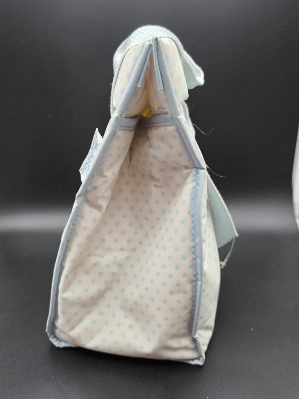 Vintage insulated 90’s Teddy Bear Diaper Bag W/ changing pad